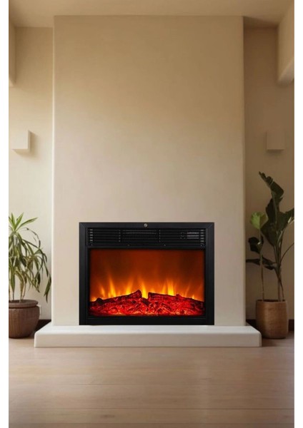 Dekoratif Elektrikli Şömine 8 Renkli Bluetoothlu, Alev Sesli Wifili fiyatları