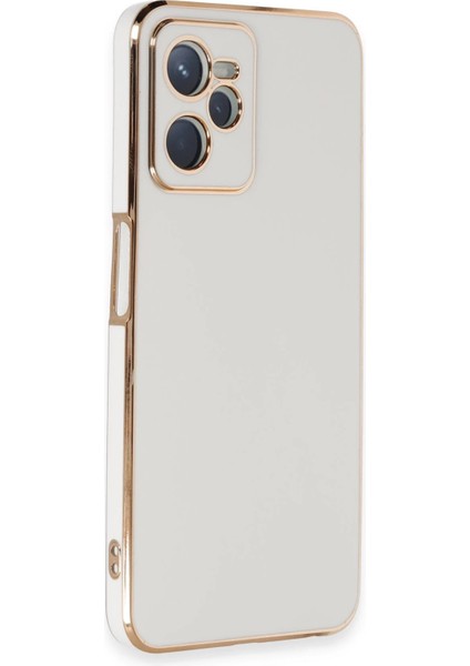 Realme C35 Kılıf Volet Silikon - Beyaz Svlrs fiyatları