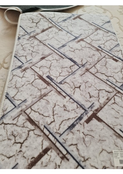 Konforsa Kaymaz Taban Halı – 200X250 cm – Grey Beige – Polyester