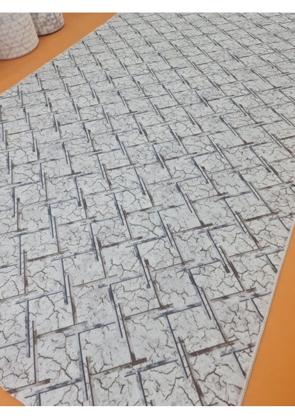 Konforsa Kaymaz Taban Halı – 200X250 cm – Grey Beige – Polyester