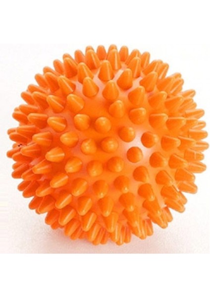 Turuncu Duyu Uyarıcı Dikenli Masaj Topu ve Keyifli Deneyim Sağlar