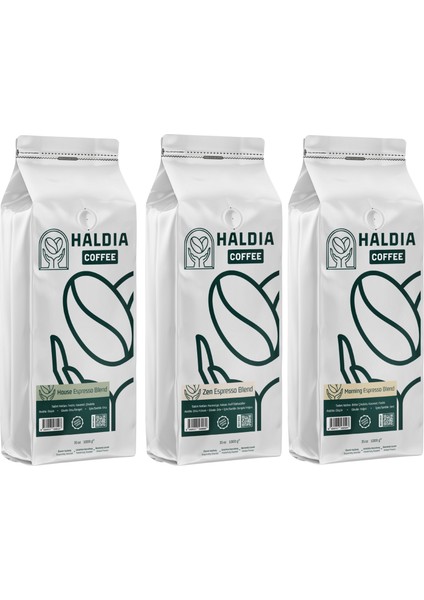 3X1000GR Espresso Blend Fırsat Paketi