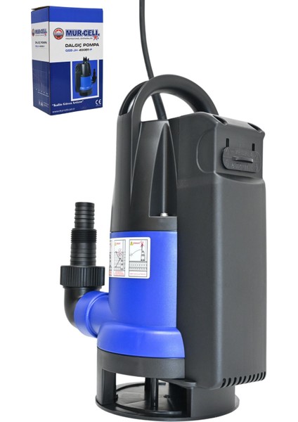 QSB-JH400B11-F Dalgıç Pompa Gizli Şamandıralı Kirli Su Pompası 400 Watt