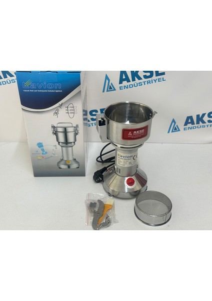 Lavion Toz Acı Biber Öğütücü Elektrikli Kuru Gıda Çekme Makinesi HC250 gr