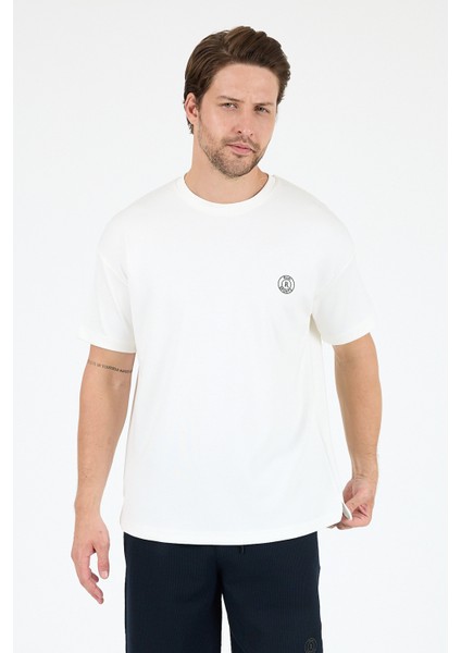 Oversize Bisiklet Yaka Kısa Kollu Erkek T-Shirt Salaş Rahat Kalıp, Yazlık Erkek Basic Tişört 7840 fiyatları