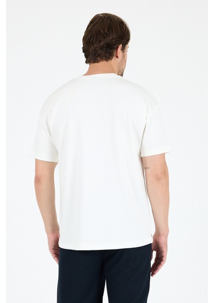 Oversize Bisiklet Yaka Kısa Kollu Erkek T-Shirt Salaş Rahat Kalıp, Yazlık Erkek Basic Tişört 7840 indirimleri