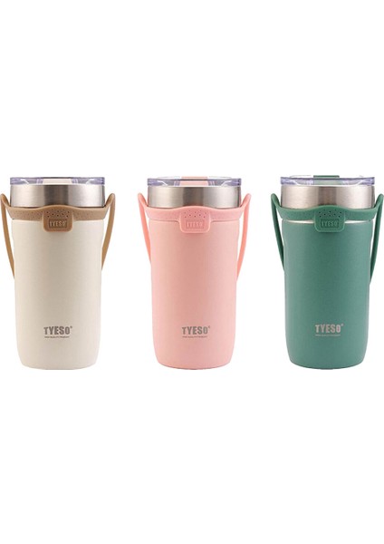 Soulmate Tumbler Vakumlu Paslanmaz Çelik Silikon Askı 3lü Set 550ML