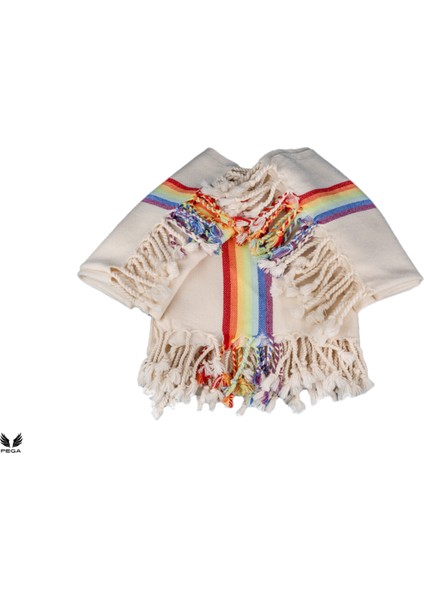 3'lü Set Rainbow Peştamal 90X170 Cm&peşkir 45X90 cm %100 Koton Gökkuşağı Plaj&2 El/baş Havlusu
