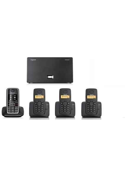 C530 Ip 4 Dahili Dect Telsiz Kablosuz Telefon Santrali