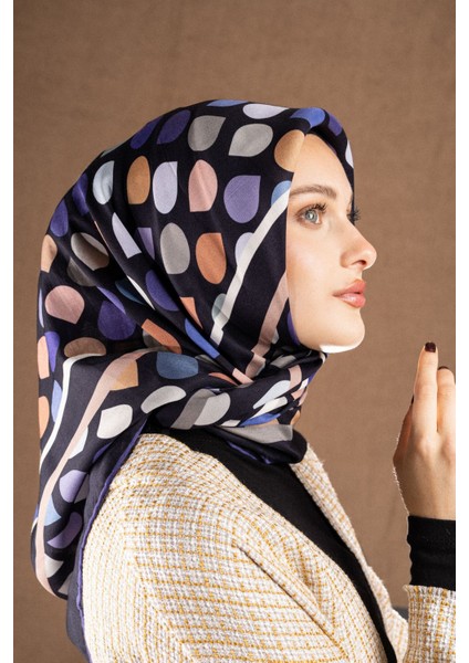 Desenli Flossy Silk Eşarp Koleksiyonu