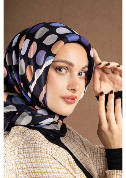 Desenli Flossy Silk Eşarp Koleksiyonu