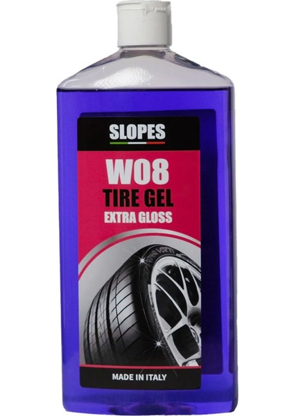 W08 Tyre Gel Lastik Parlatıcı Jel 500ML