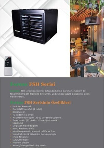 Doğalgazlı Sıcak Hava Üreteci 65KW