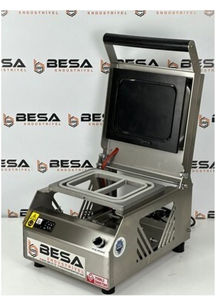 Iki Bölmeli Paslanmaz Tabak ve Kase Kapatma Makinesi