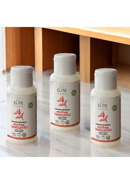 Organik ve Vegan Sertifikalı Mutfak Temizleyici 50 ml Portakal Yağlı