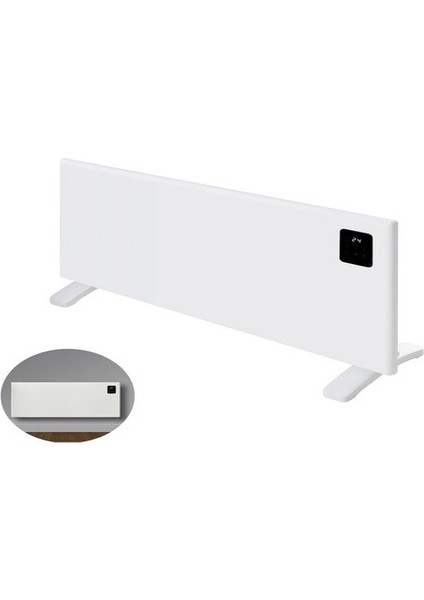 Elektrikli Wifi Konvektör Panel Isıtıcı 2000 W Beyaz