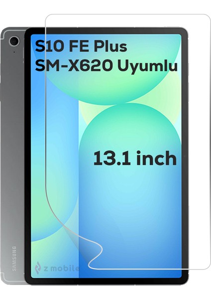 Samsung Galaxy Tab S10 Fe Plus 13,1 Inç SM-X620 Uyumlu Ekran Koruyucu Nano Esnek Kırılmaz Flexible