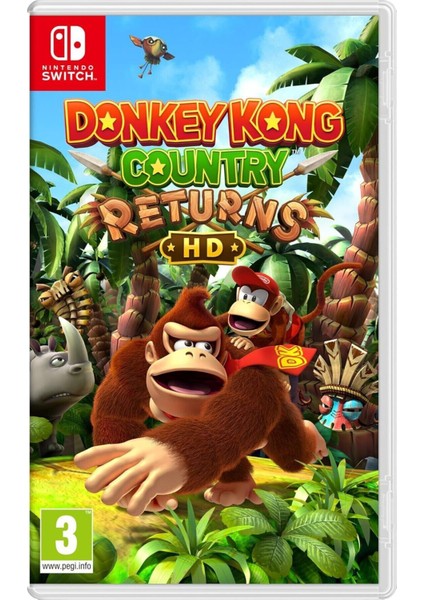 Donkey Kong Country Returns Hd Switch Oyunu