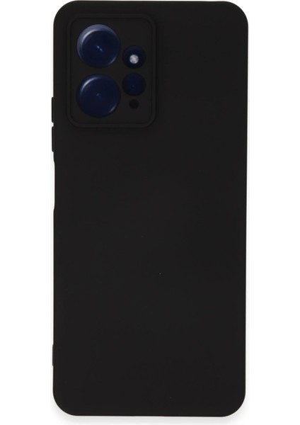 Xiaomi Redmi Note 12 4g Kılıf Nano Içi Kadife Silikon - Siyah Svlrs