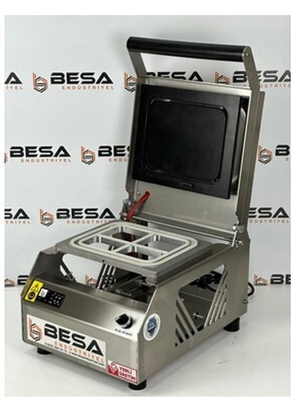 Dört Bölmeli Paslanmaz Tabak ve Kase Kapatma Makinesi