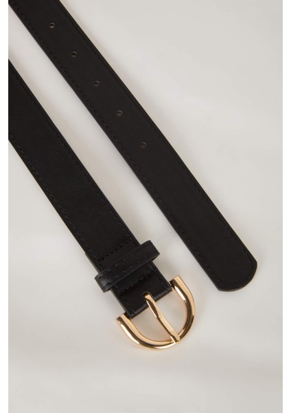 Kadın Suni Deri Jean Kemeri B4126AXNS fiyatları