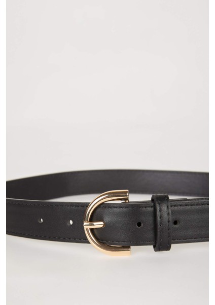 Kadın Suni Deri Jean Kemeri B4126AXNS modelleri