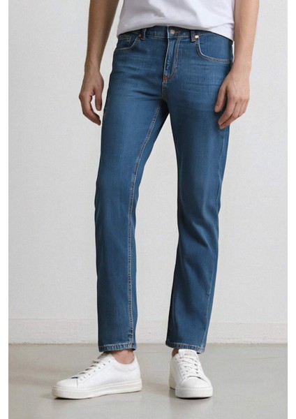 Sergio Regular Fit Normal Kalıp Normal Bel Boru Paça Jean Pantolon A6948AX24SP