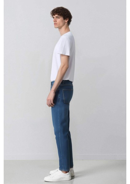 Sergio Regular Fit Normal Kalıp Normal Bel Boru Paça Jean Pantolon A6948AX24SP