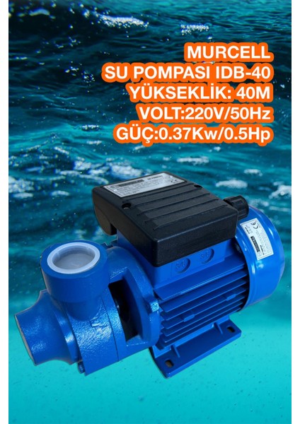 Murcell Su Pompası Idb-40 fiyatları