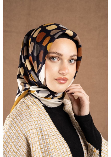 Desenli Flossy Silk Eşarp Koleksiyonu
