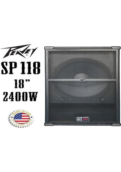 SP118 18 Inç Pasif Subwoofer Hoparlör