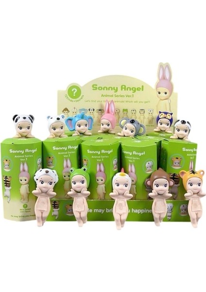 Sonny Angel Hippers (Rastgele 1 Model Gönderilir) Animal karakter kutulu bebek dekoratif figür