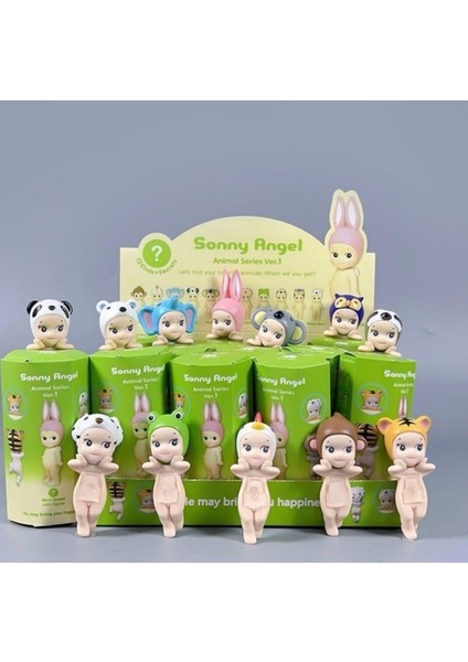 Sonny Angel Hippers (Rastgele 1 Model Gönderilir) Animal karakter kutulu bebek dekoratif figür