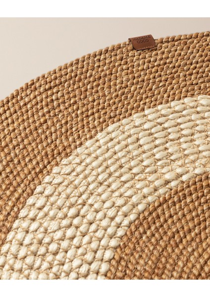 Alsace Oval Kilim - Naturel/krem - 90X150 cm