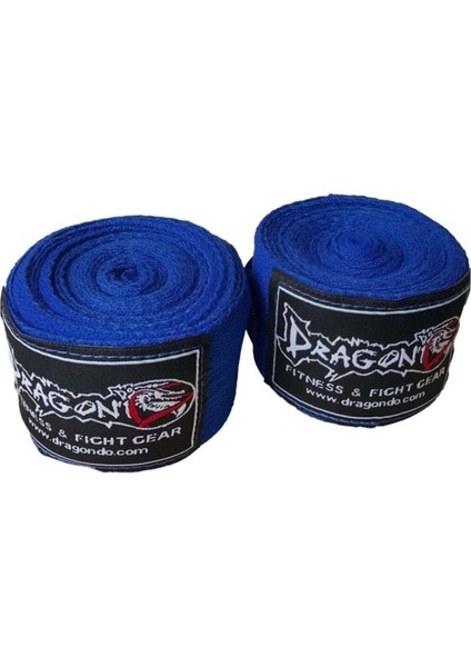 Boks Bandajı 3,5 M Mavi Elastik Yapısıyla Güvenli Destek Sağlar