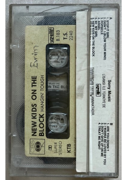 New Kids On The Block Stop It Girl Kaset (Orjnal Dönem Kağıt Baskı Kaset) fiyatları
