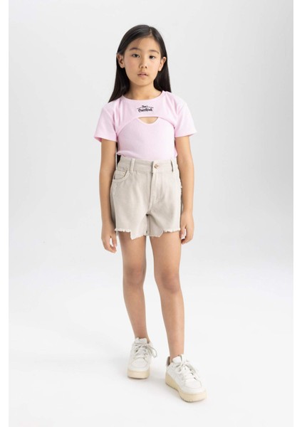 Kız Çocuk Jean Şort B5048A824SM modelleri