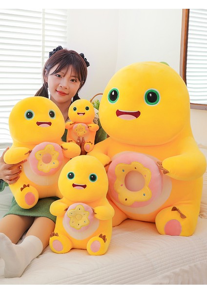 25CM Sevimli Süt Ejderhası Peluş Oyuncak Bebek Yastık Hediye (Yurt Dışından)