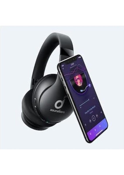 Anker Life Q10I Kablosuz Bluetooth 5. 0 Kulaklık - 60 Saate Varan Çalma Süresi - Siyah - A3