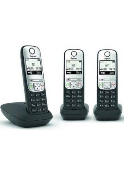 A690 Trio 3 Ahizeli Dect Telsiz Telefon