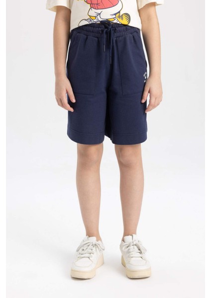 Kız Çocuk Baskılı Şort