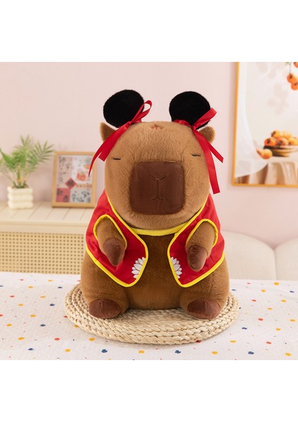 40CM Sevimli Nezha Kirpi Balığı Peluş Oyuncak Bebek Bebek Yastık Hediye (Yurt Dışından)