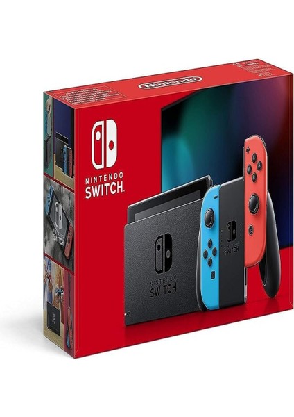 Switch Konsol Neon Red Blue