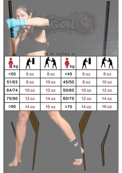 Legacy Boks Eldiveni Kickboks Muaythai Müsabaka Antreman Dragon Boks Eldiveni 2'li Set fırsatları