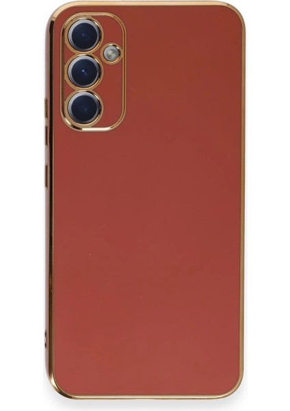 Samsung Galaxy A34 5g Kılıf Volet Silikon - Kırmızı Svlrs
