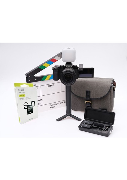 X-S20 Siyah + XF16-80MM Vlogger Hazır Kit