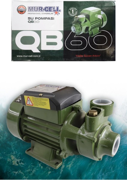 Murcell Santrifüj Pompa Yeşil QB60