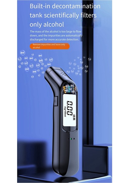 Alkol Test Cihazı Hava Üflemeli Sarhoş Sürüş Testi Ölçümü Alkol Testi (Yurt Dışından) indirimleri