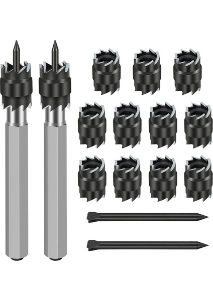 15 Paket Döner Nokta Kaynak Kesici Setleri Çift (Yurt Dışından)
