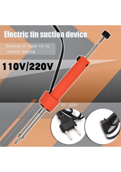 019 Elektrotermal Kalay Emici Standart Lehim Sökme Aleti Ab Fişi (Yurt Dışından) fırsatları